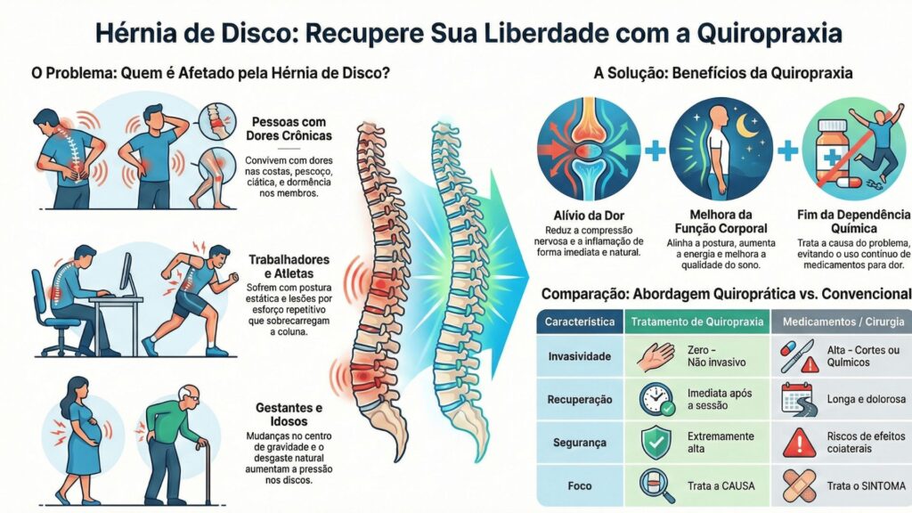 QUIROPRAXIA PARA HÉRNIA DE DISCO QUIROPRAXIA PARA HERNIA DE DISCO