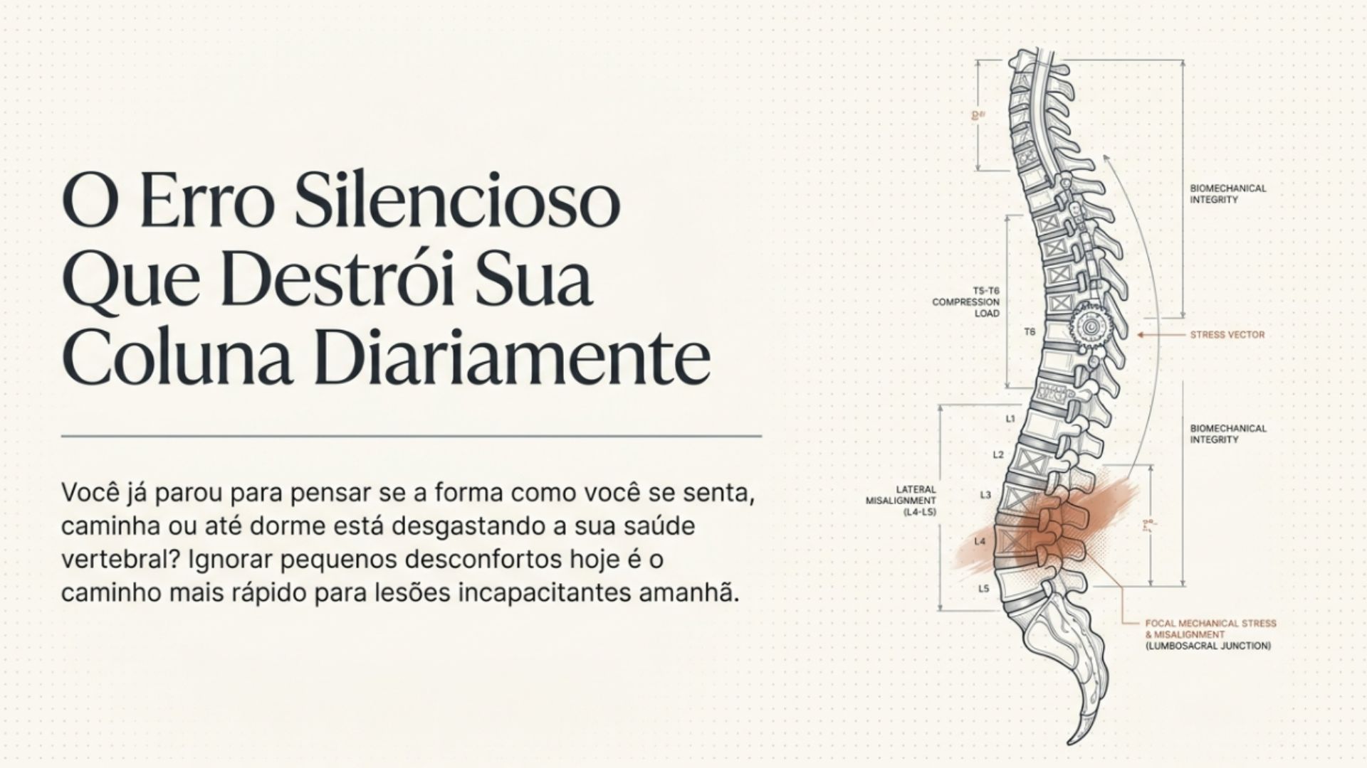 Coluna Humida O Erro Comum que Destrói sua Coluna - Quiropraxia em Goiânia