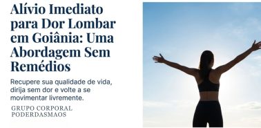 Alívio Imediato Para Dor Lombar Goiania