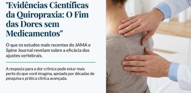 EVIDENCIAS CIENTIFICAS DA QUIROPRAXIA