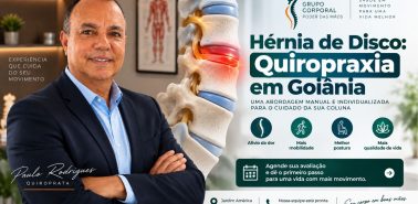Tratamento de hérnia de disco com quiropraxia em Goiânia para alívio de dores na coluna